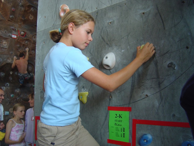 Magdalena konzentriert