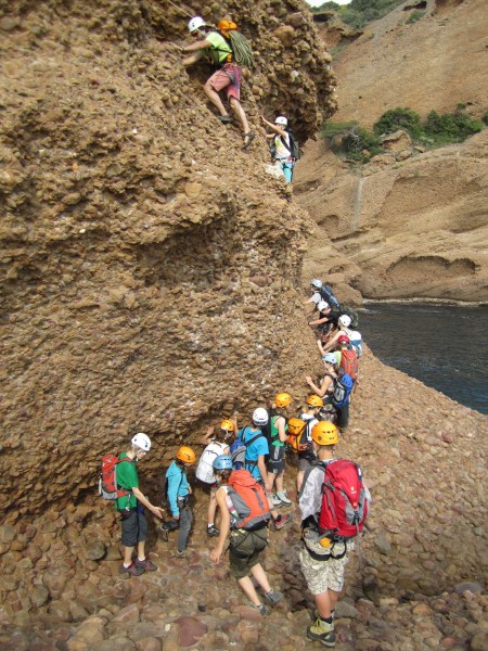 Rckweg vom Canyon