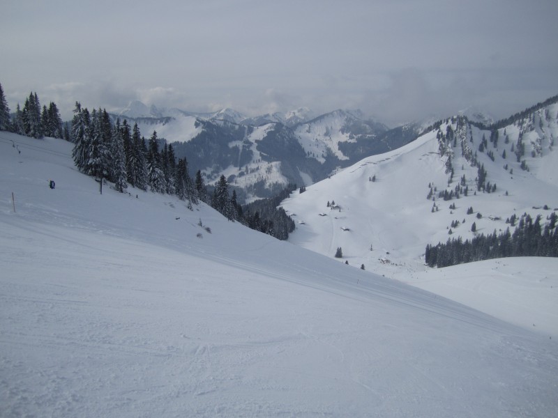Tolle Aussicht (mit unserer Htte)
