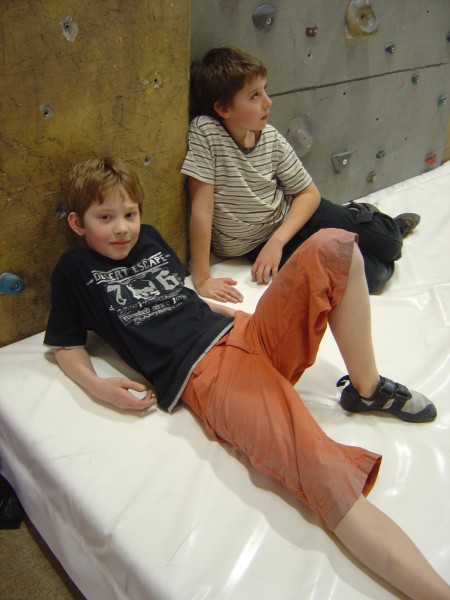 Felix und Martin sind schon ganz schwach