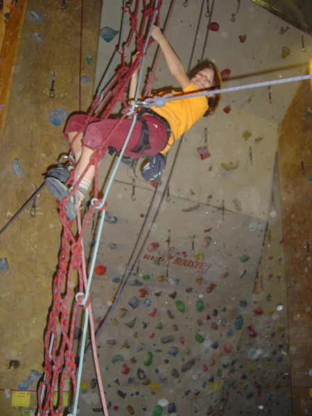 Lisa im Spinnennetz