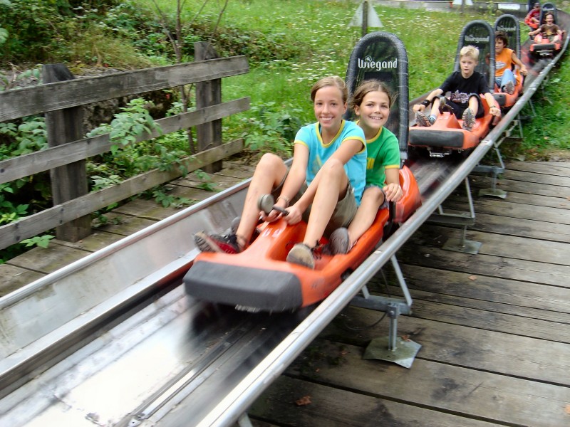 natrlich waren wir auch auf der Rodelbahn