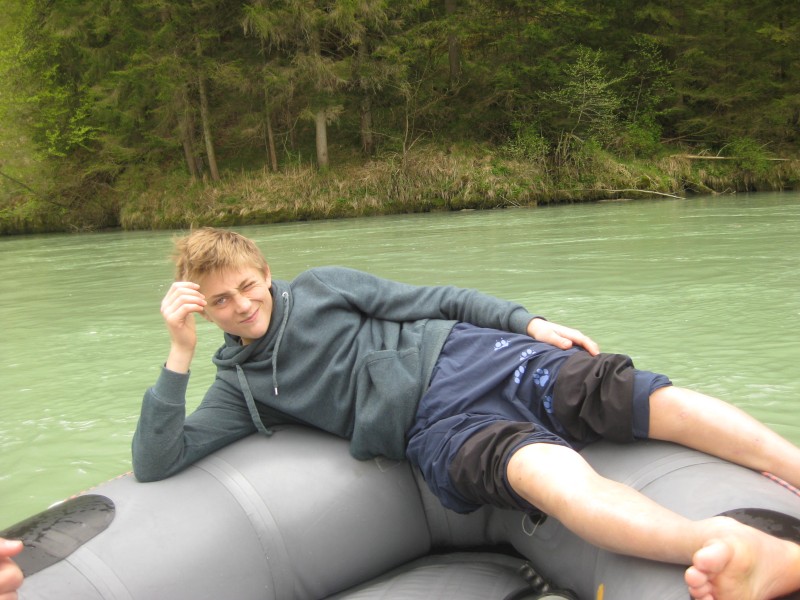 Leon ganz gechillt