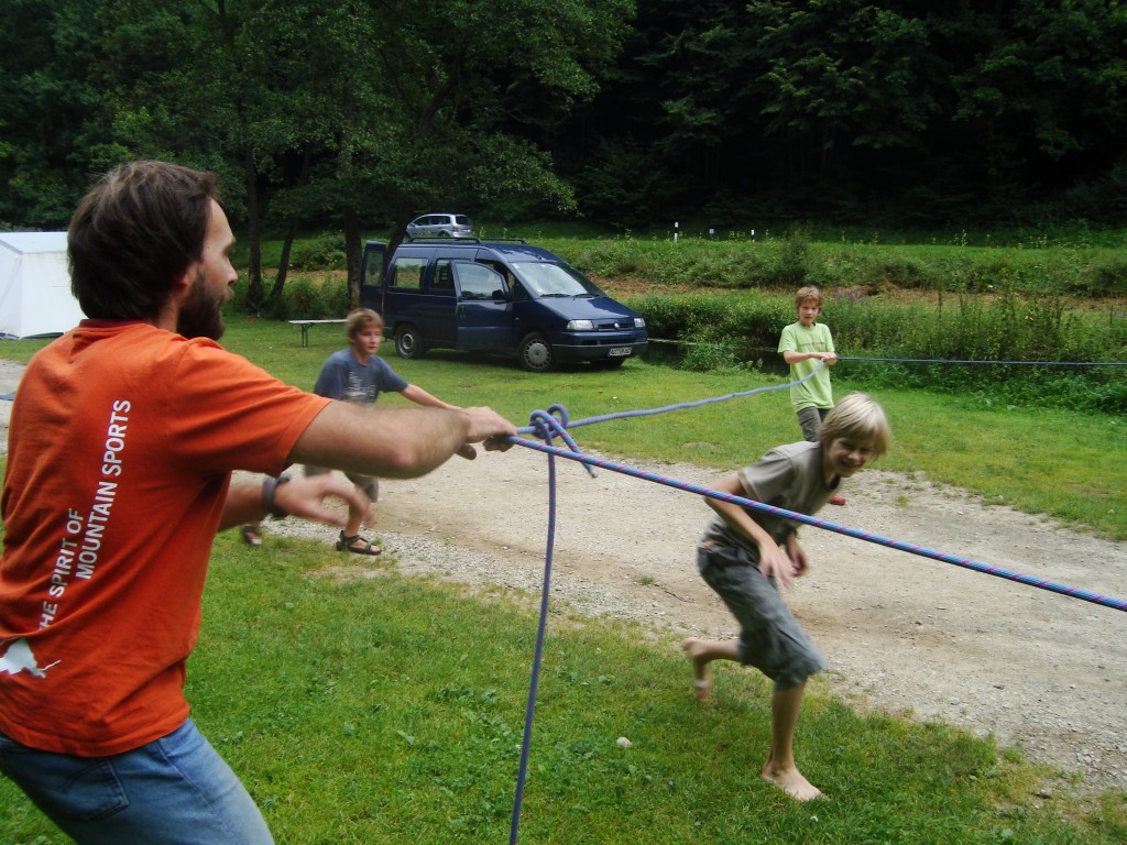 Da muss man ganz schn sausen