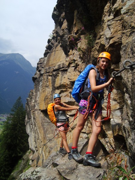 Veronika mit Lisa- Tamara