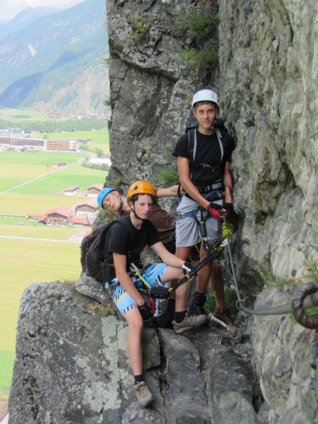 Moritz, Niklas und Leon